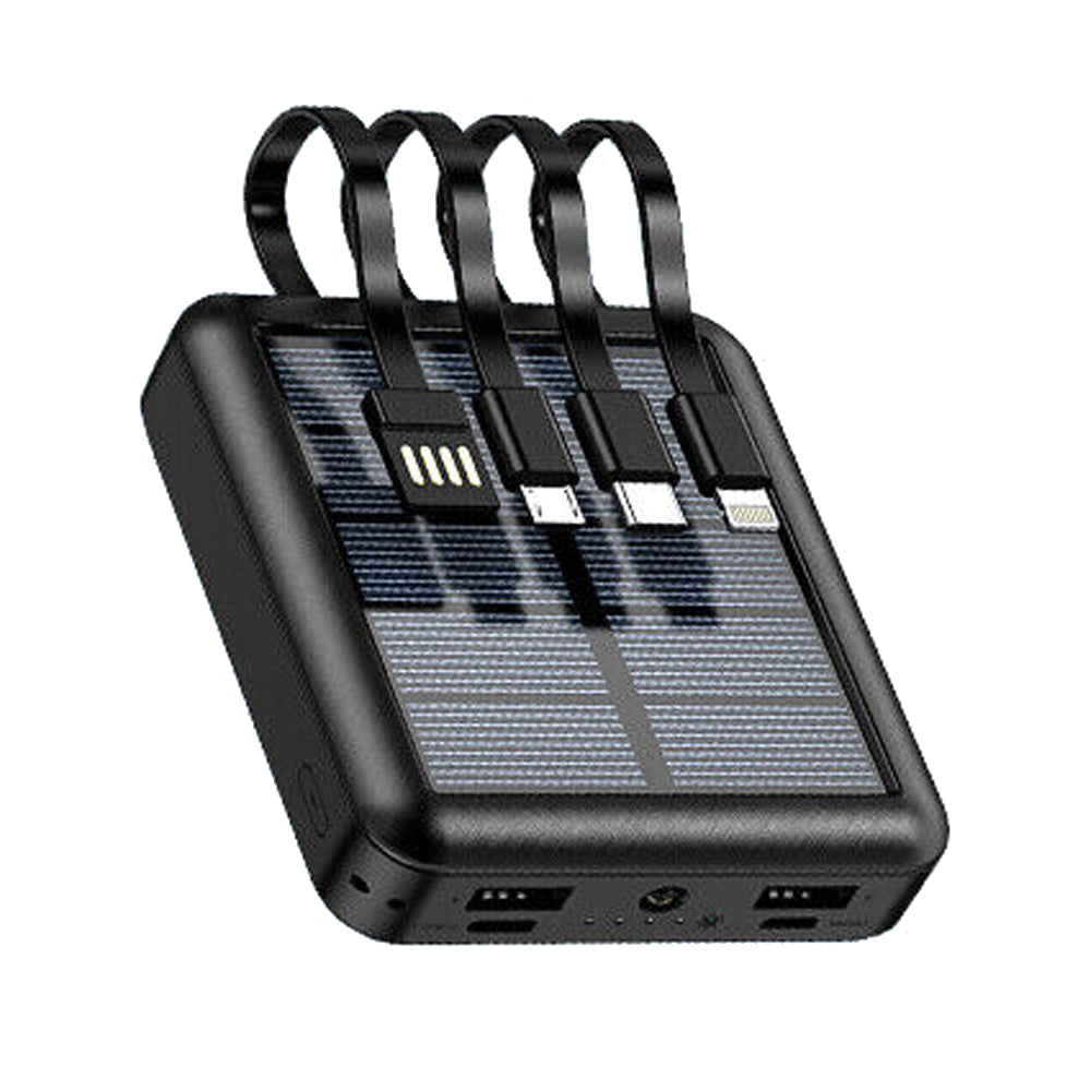 Portable USB-packable 5000mAh Solar Power Bank for Outdoor Camping_0