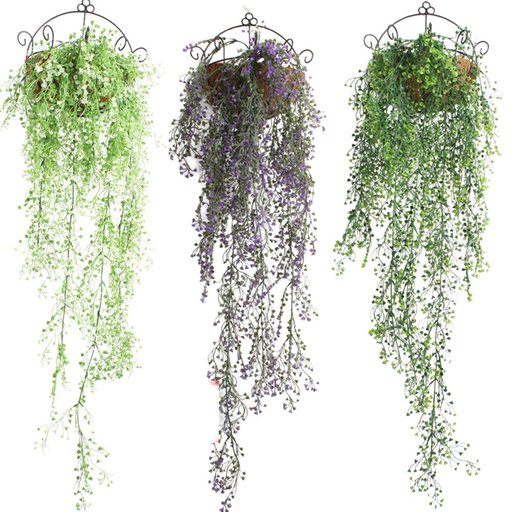 Artificial Flower Vine Garland: Home & Garden Décor_0