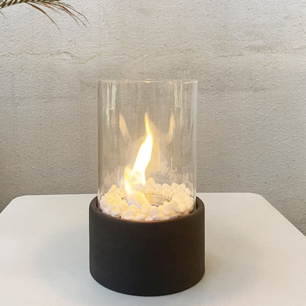 Tabletop Bio Ethanol Fire Bowl - Indoor/Outdoor Fireplace_5