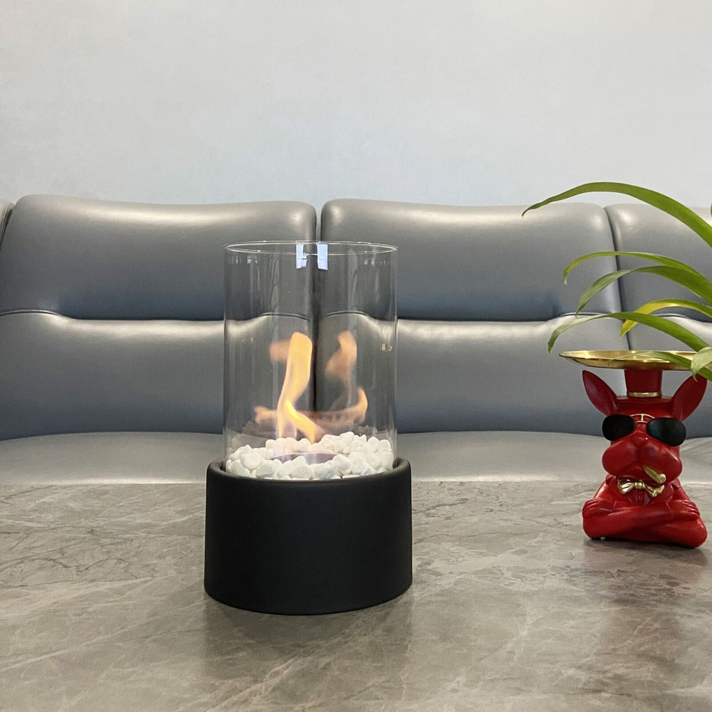 Tabletop Bio Ethanol Fire Bowl - Indoor/Outdoor Fireplace_4