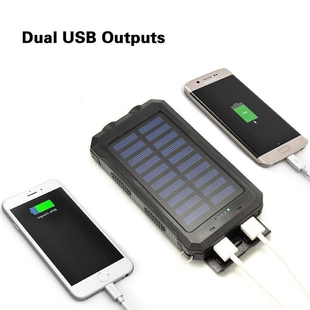 20000mAh Waterproof 2 USB LED Solar Power Bank_4