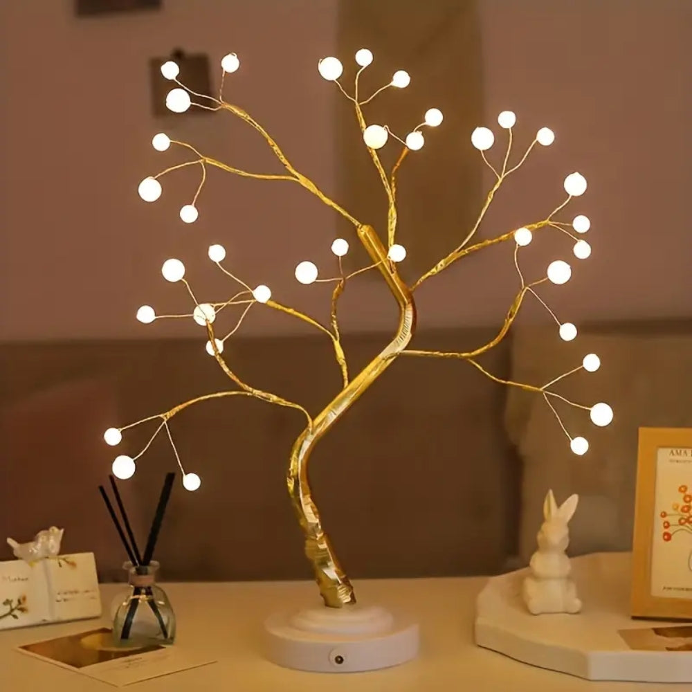 Table Tree Night Light Desktop Tree LED Lamp Light Decoration_5