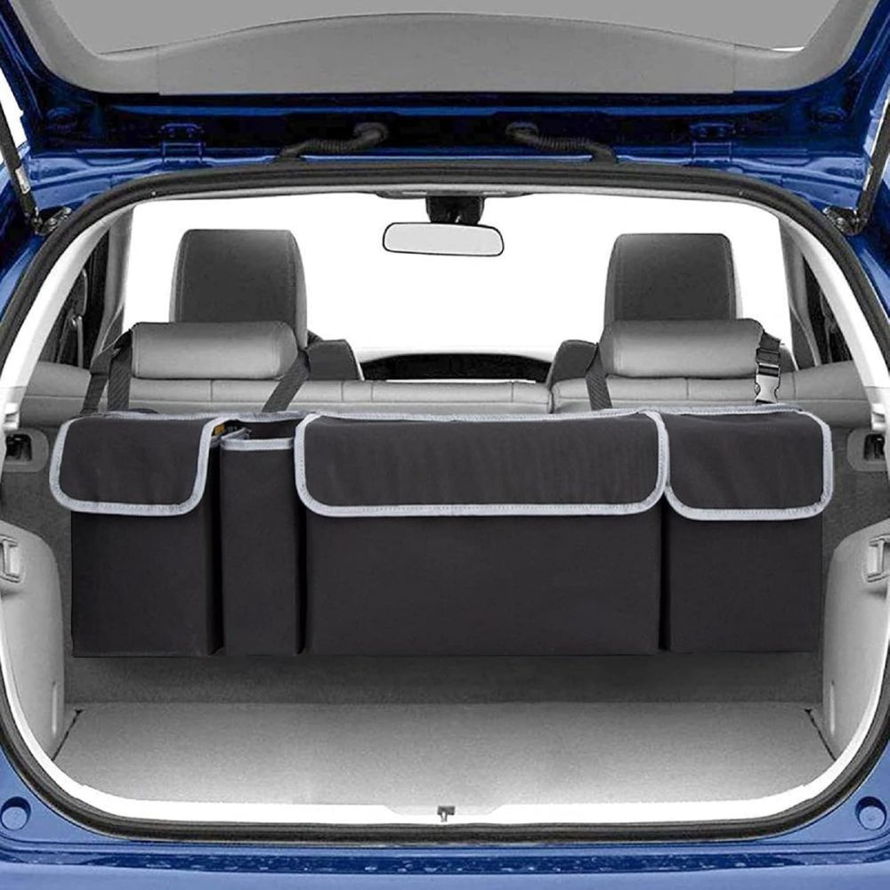 SUV Backseat Organizer with 4 Pockets_0