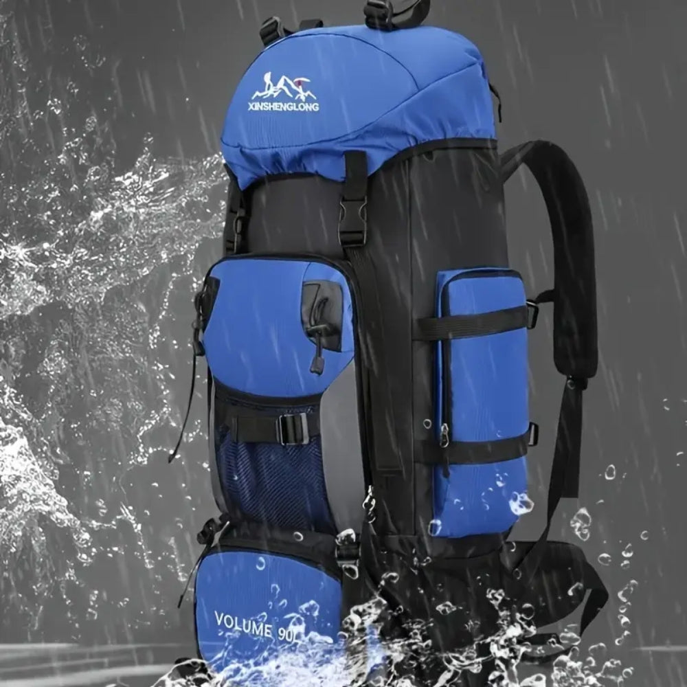 90L Waterproof Hiking Camping Backpack Trekking Travel  Bag_4