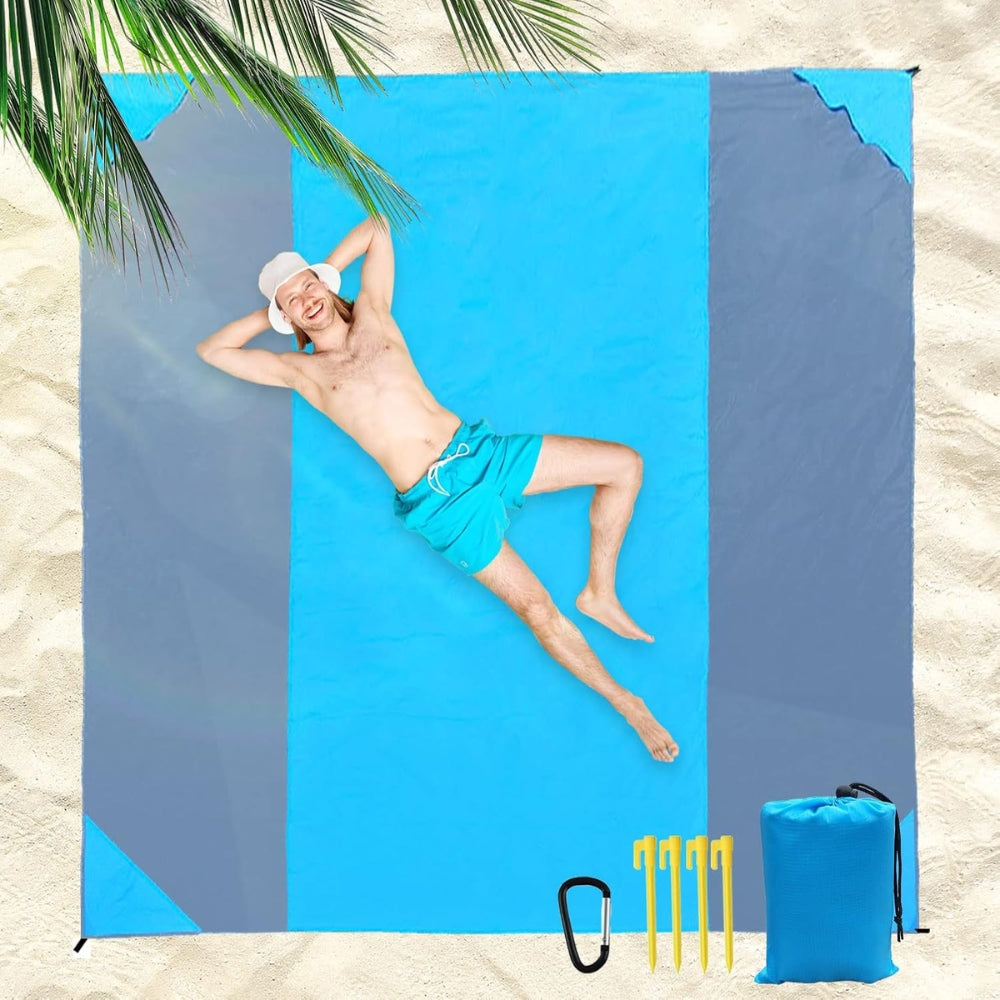 Waterproof Beach Mat Outdoor Camping Mat Blanket Portable Lightweight Picnic Mat_5