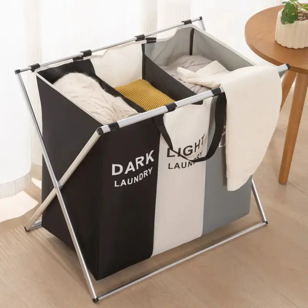 Laundry Basket Foldable Dirty Clothes Organizer Storage Basket_1