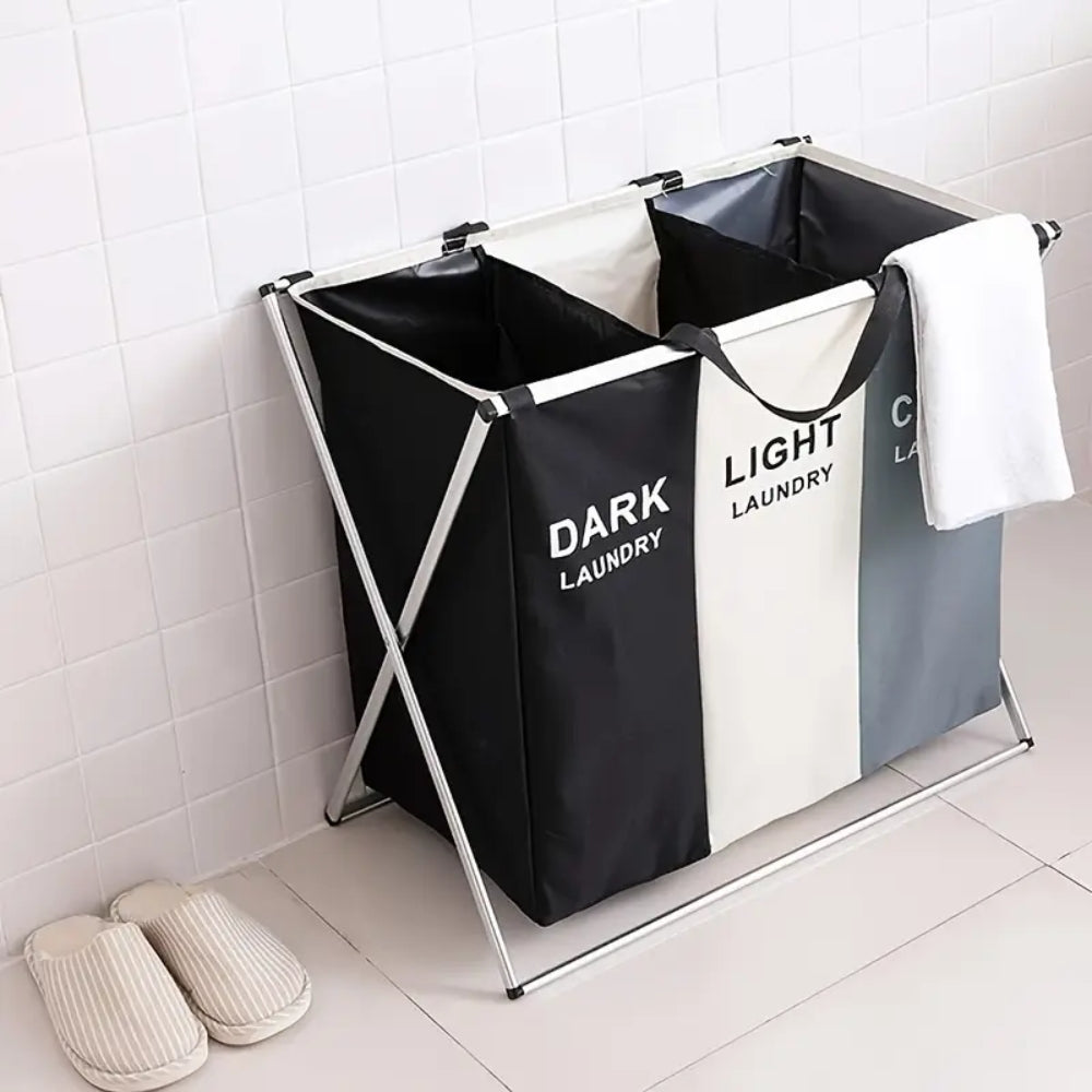 Laundry Basket Foldable Dirty Clothes Organizer Storage Basket_2