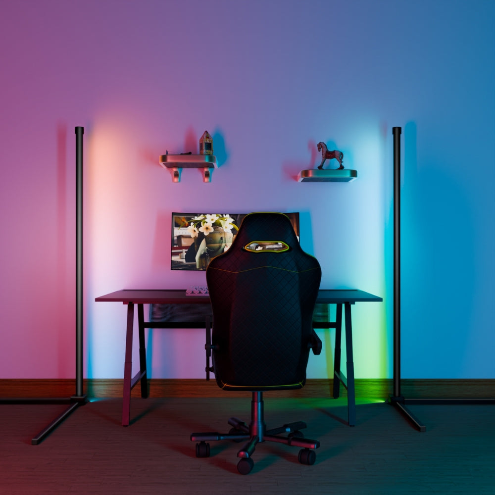 Smart RGB Dream Color Floor Lamp with Music Sync and Remote Control_0