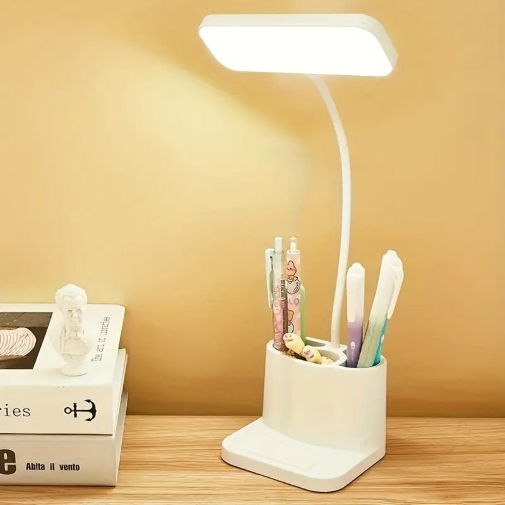 USB LED Table Lamp 3 Colors Reading Lamp Night Light_2