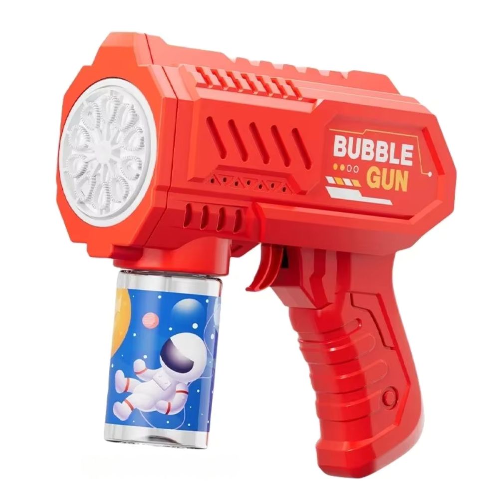 Kids Electric Bubble Gun with 10-Hole Handheld Design_5